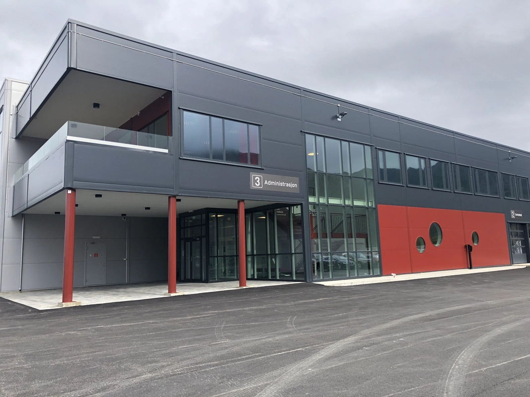 Calanus at Sortland, northern Norway, a 2,700 m² plant for marine ingredients