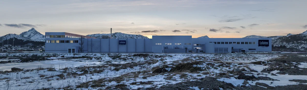 Lofotprodukt at Leknes, dimensioned for growth