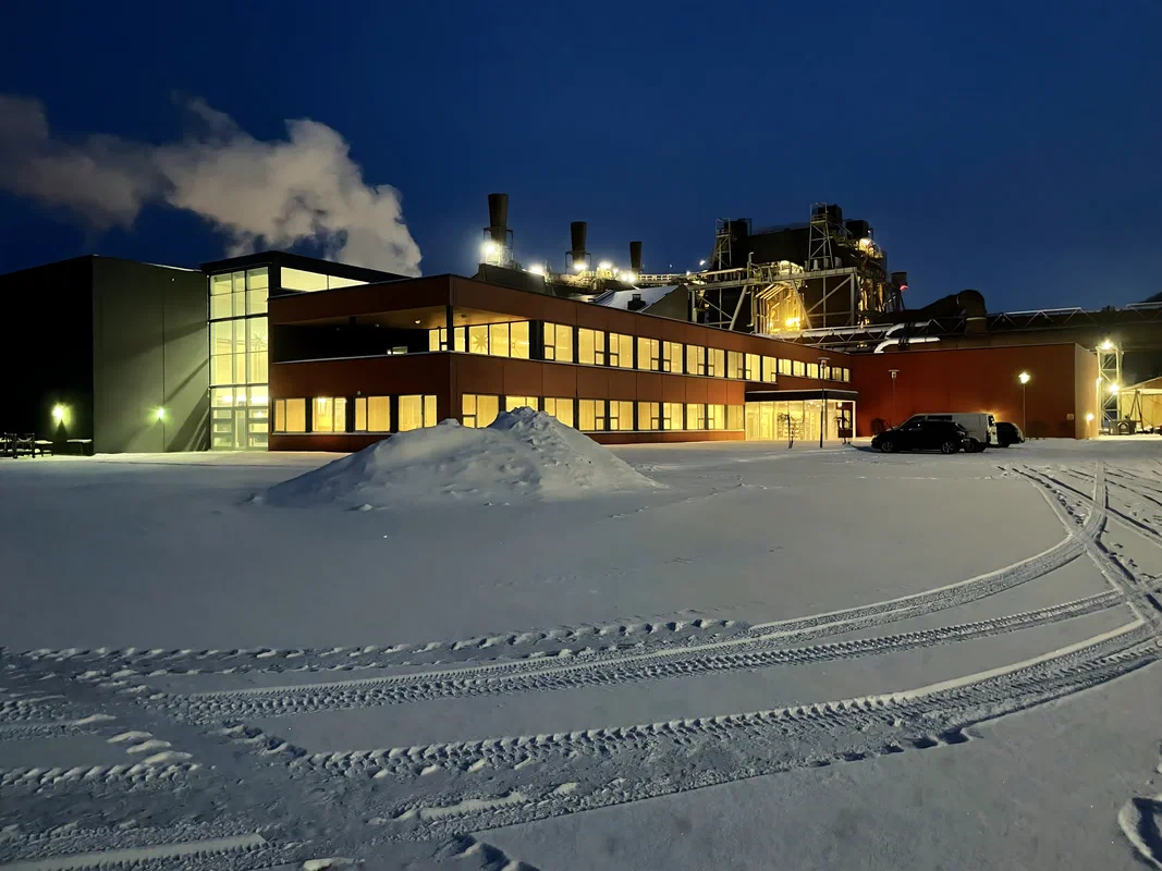 Siva Finnfjord, one of the industrial buildings delivered on design alone